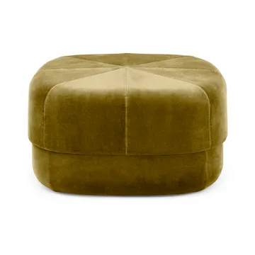 Circus pouf - Velour moss green, large - Normann Copenhagen