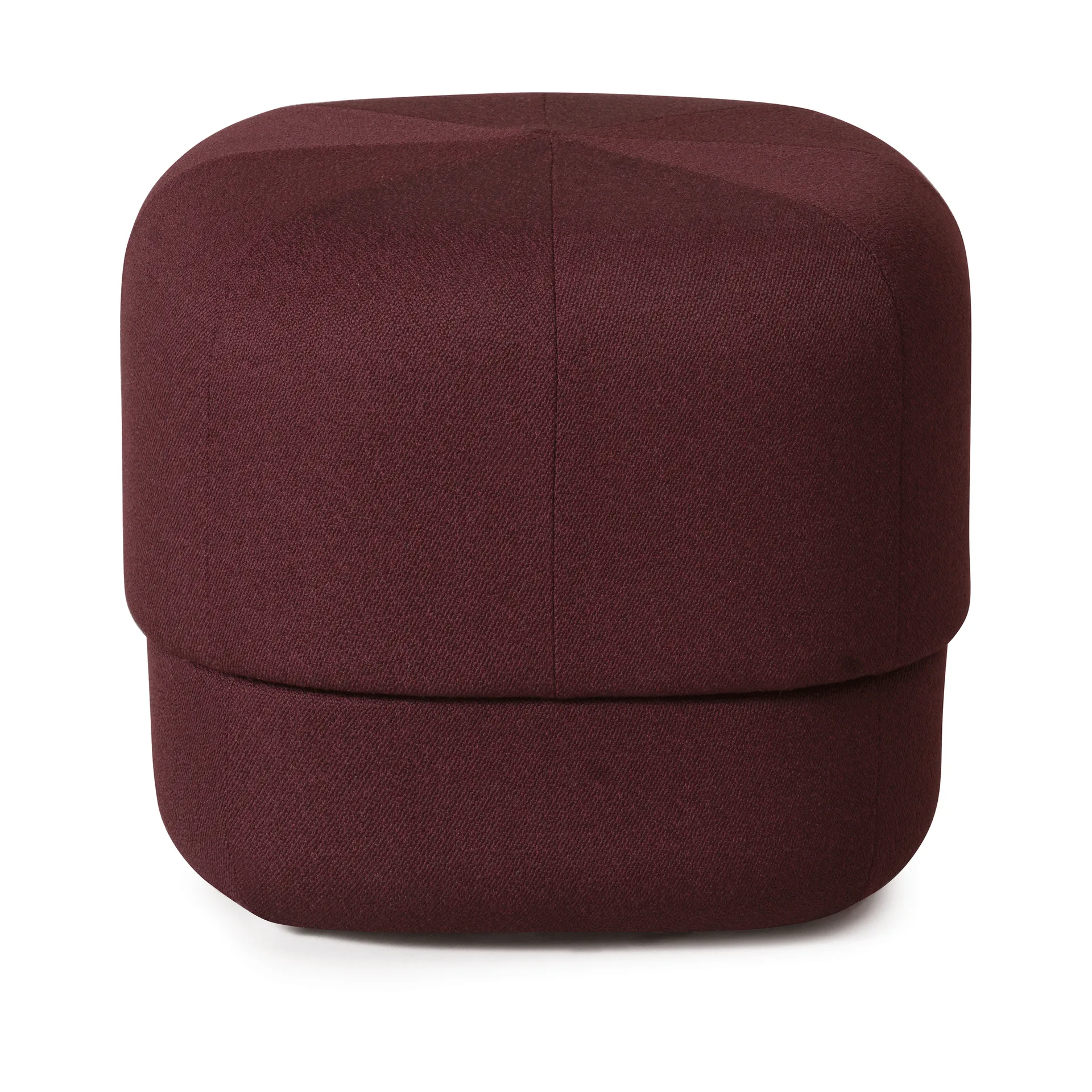Circus pouf, Vidar 693 burgundy, small Normann Copenhagen