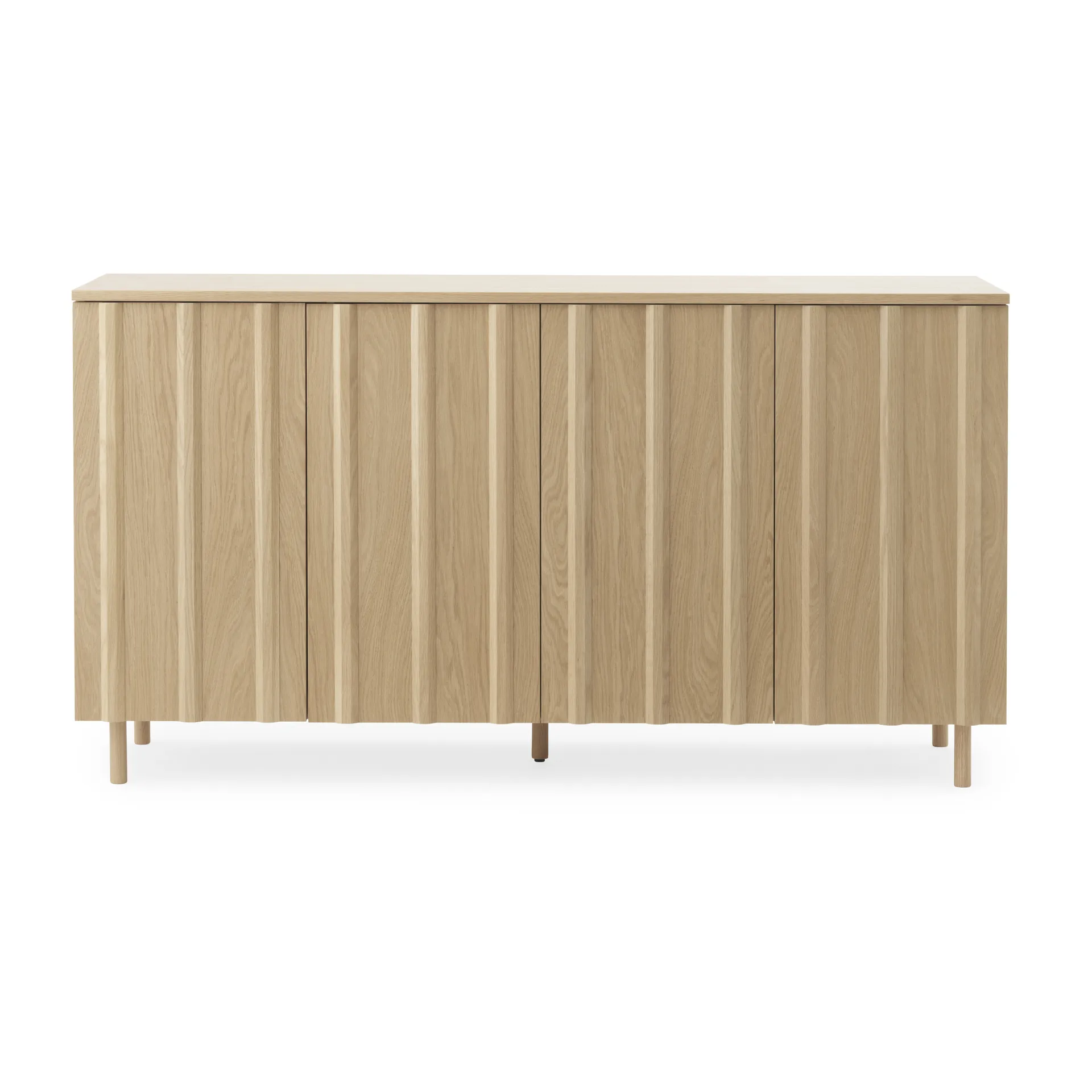 Credenza Rib 45x159 cm, Oak Normann Copenhagen