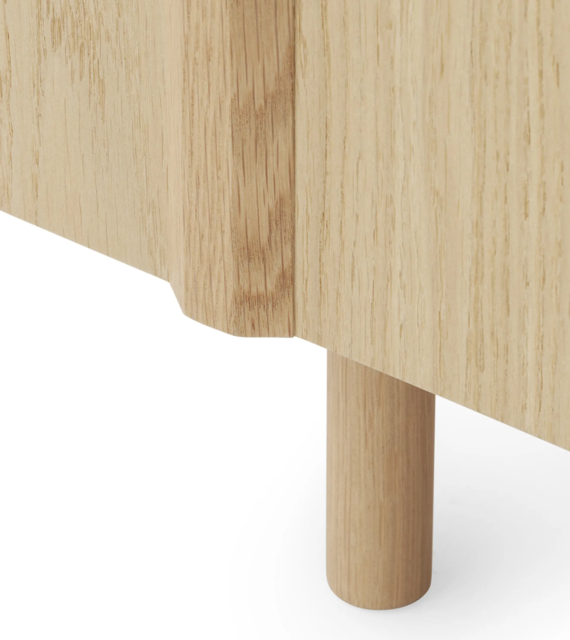 Credenza Rib 45x159 cm, Oak Normann Copenhagen