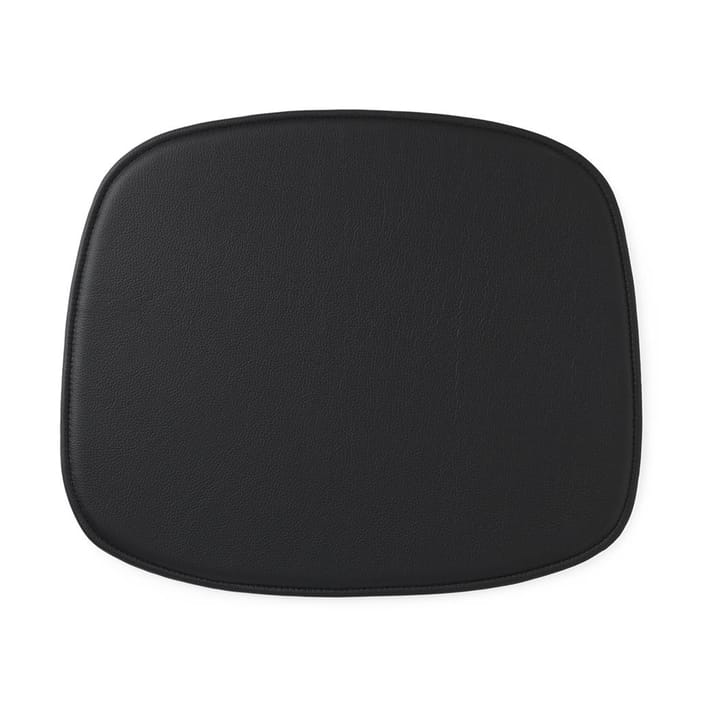 Cuscino da seduta Form ultra leather - Black 41599 - Normann Copenhagen