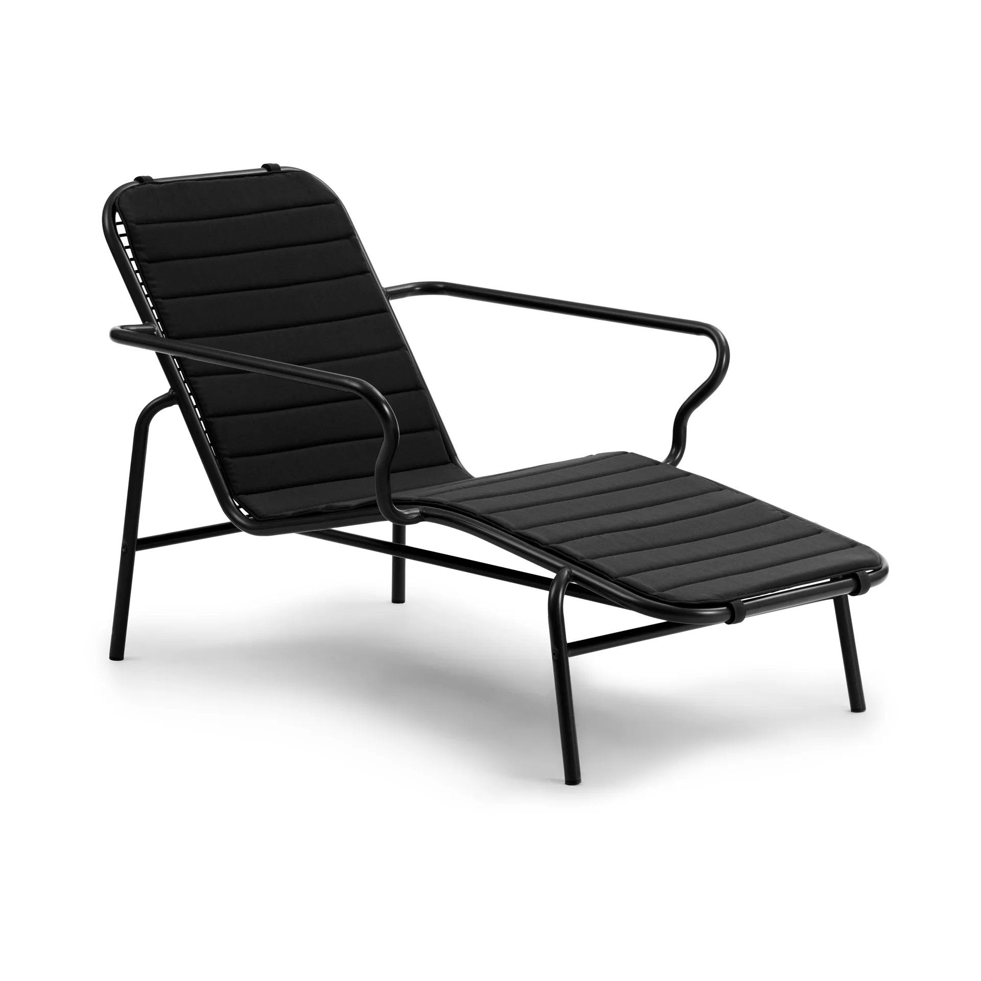 Cuscino Vig per sedia a sdraio, Nero Normann Copenhagen