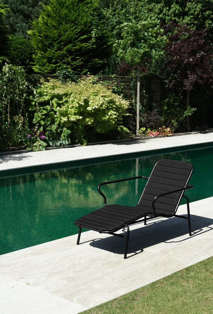 Cuscino Vig per sedia a sdraio, Nero Normann Copenhagen