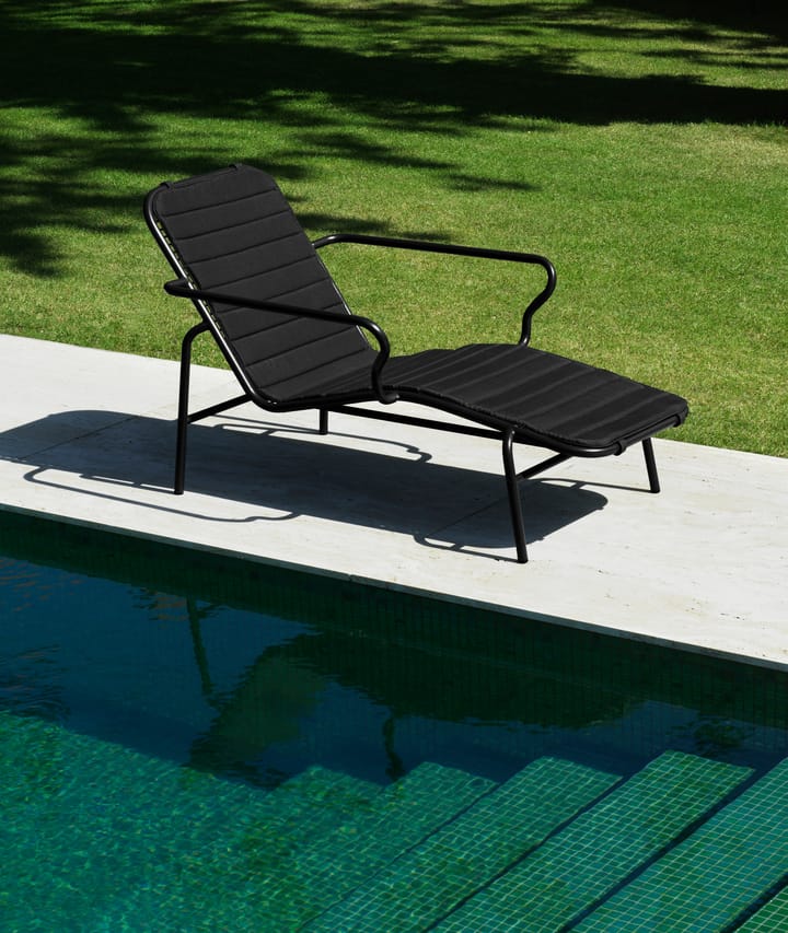 Cuscino Vig per sedia a sdraio, Nero Normann Copenhagen