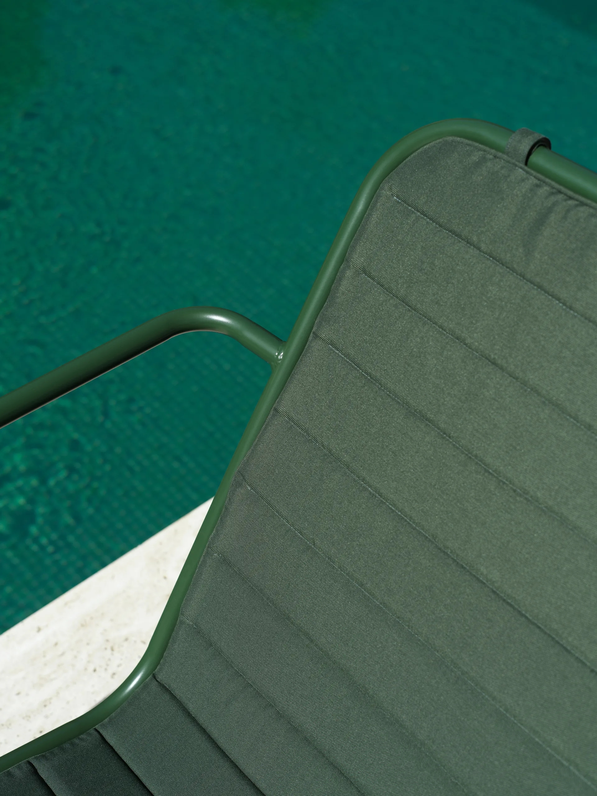 Cuscino Vig per sedia lounge, Verde Normann Copenhagen