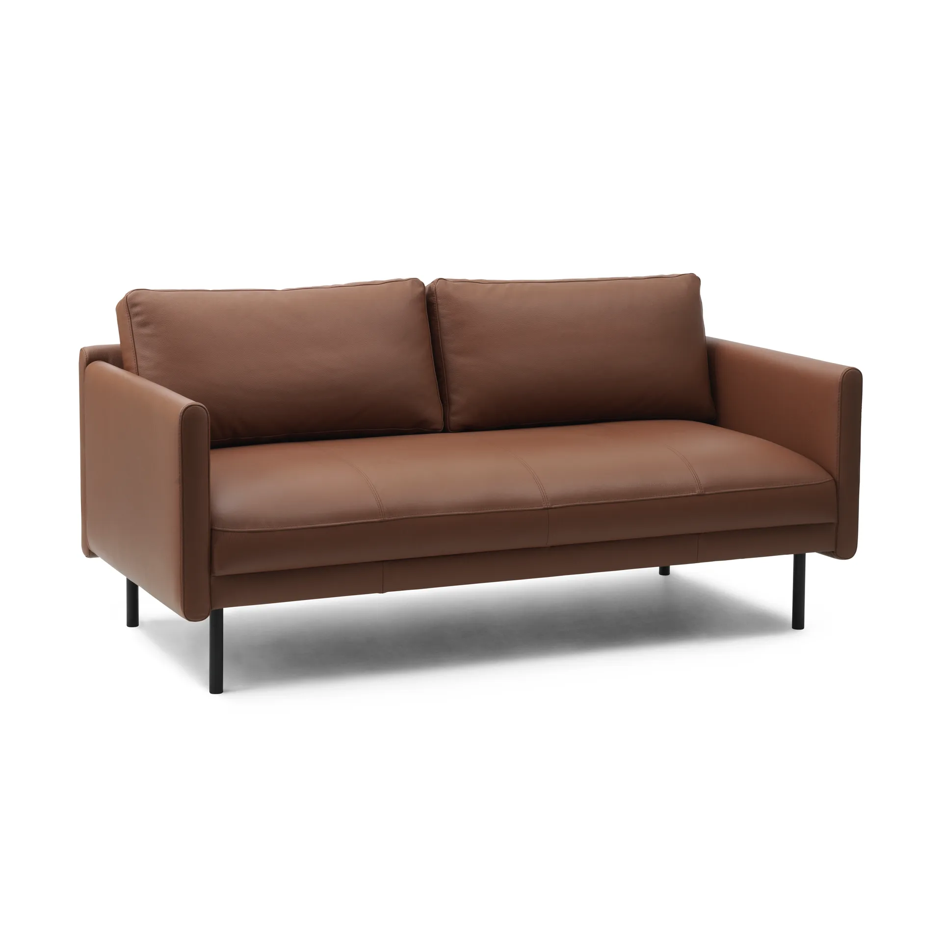 Divano a 2 posti Rar, Omaha leather cognac Normann Copenhagen