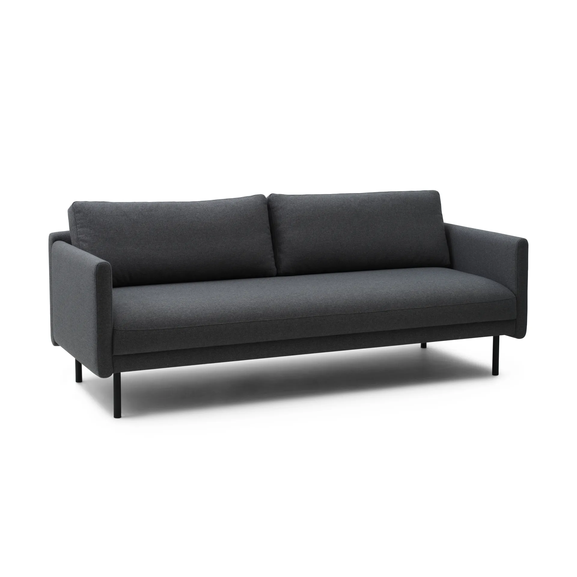 Divano a 3 posti Rar, Re-Born dark grey Normann Copenhagen