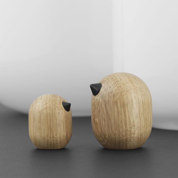 Figurina Little Bird oak - 4,5 cm - Normann Copenhagen