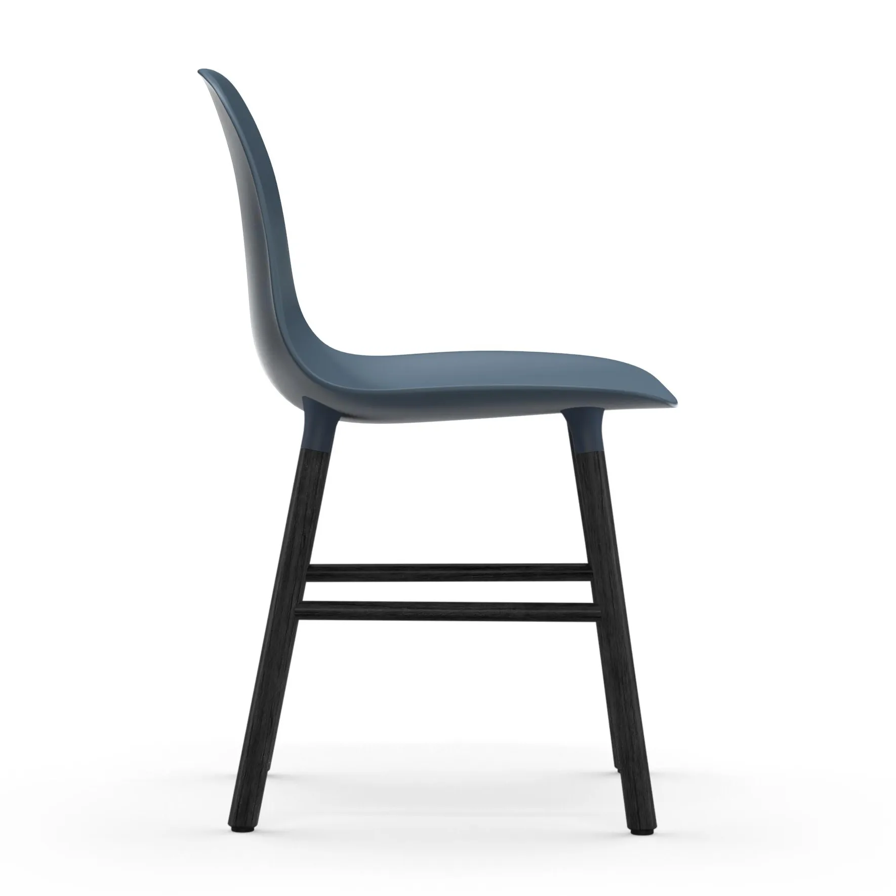Gamba sedia Form - nera, Blu Normann Copenhagen