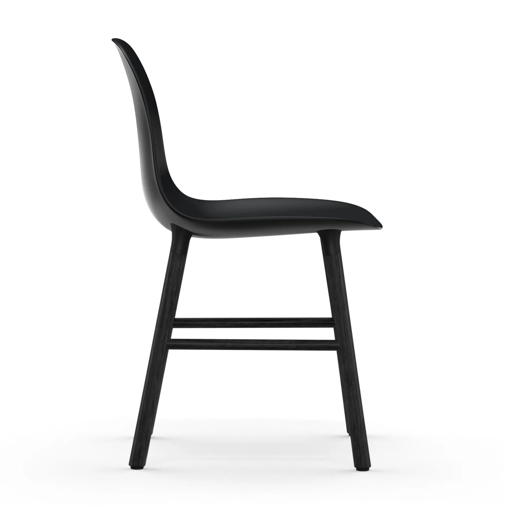 Gamba sedia Form - nera, Nero Normann Copenhagen