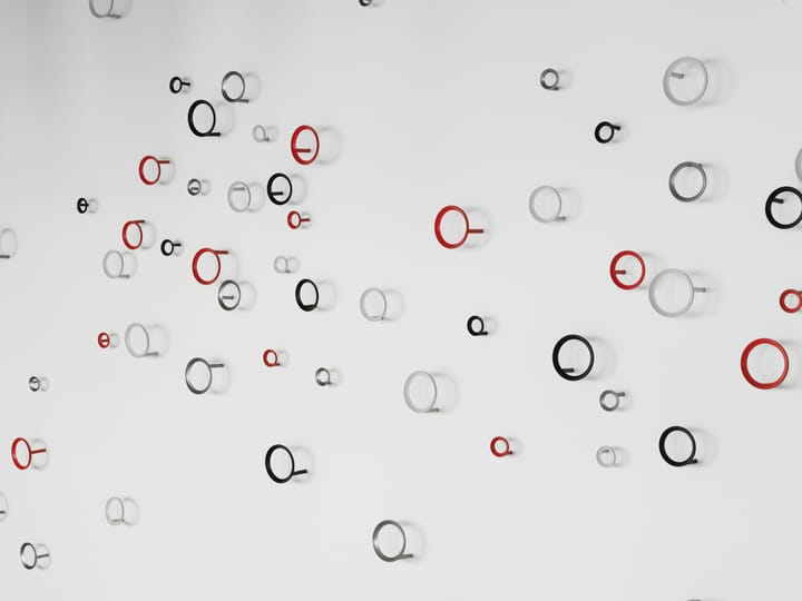 Gancio Loop small Ø4.4 cm, Brushed Zinc Normann Copenhagen