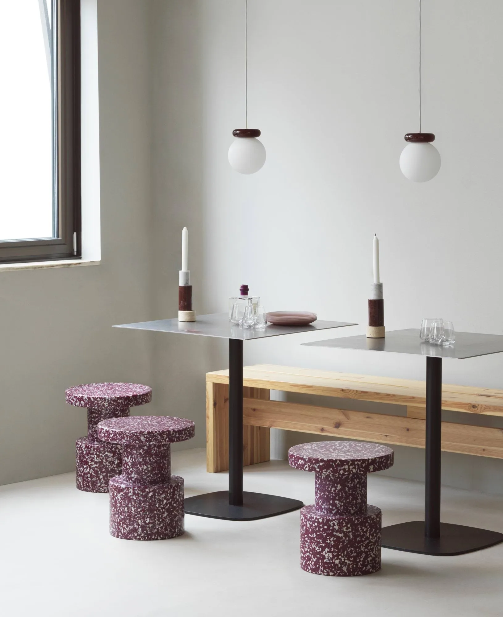 Hinx lampada a sospensione, Burgundy, Ø15x18 cm Normann Copenhagen