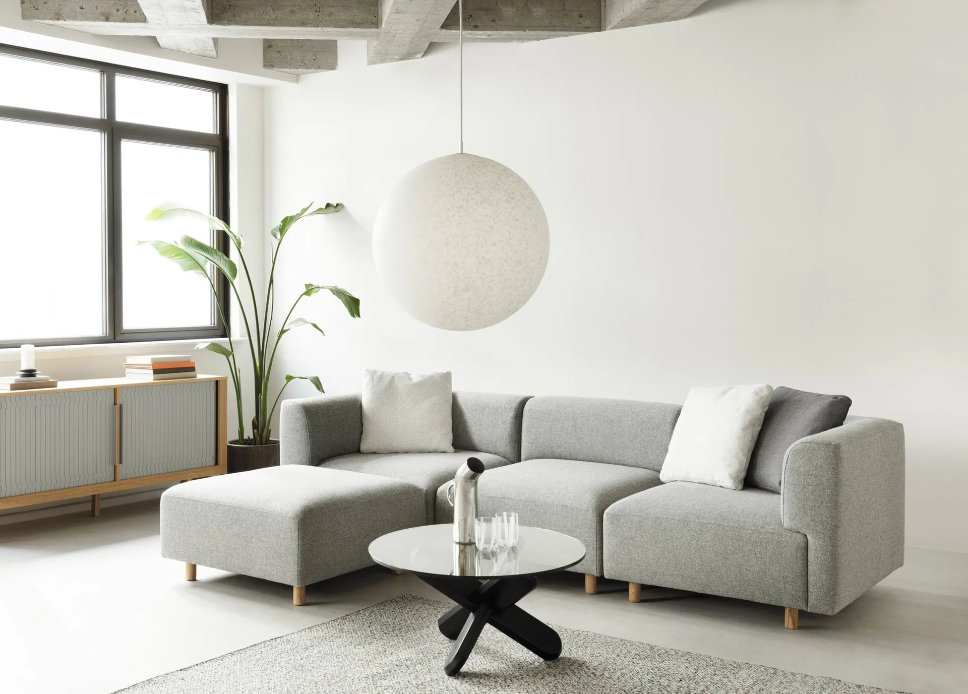 Lampada a sospensione Pix Ø60 cm, Bianco Normann Copenhagen
