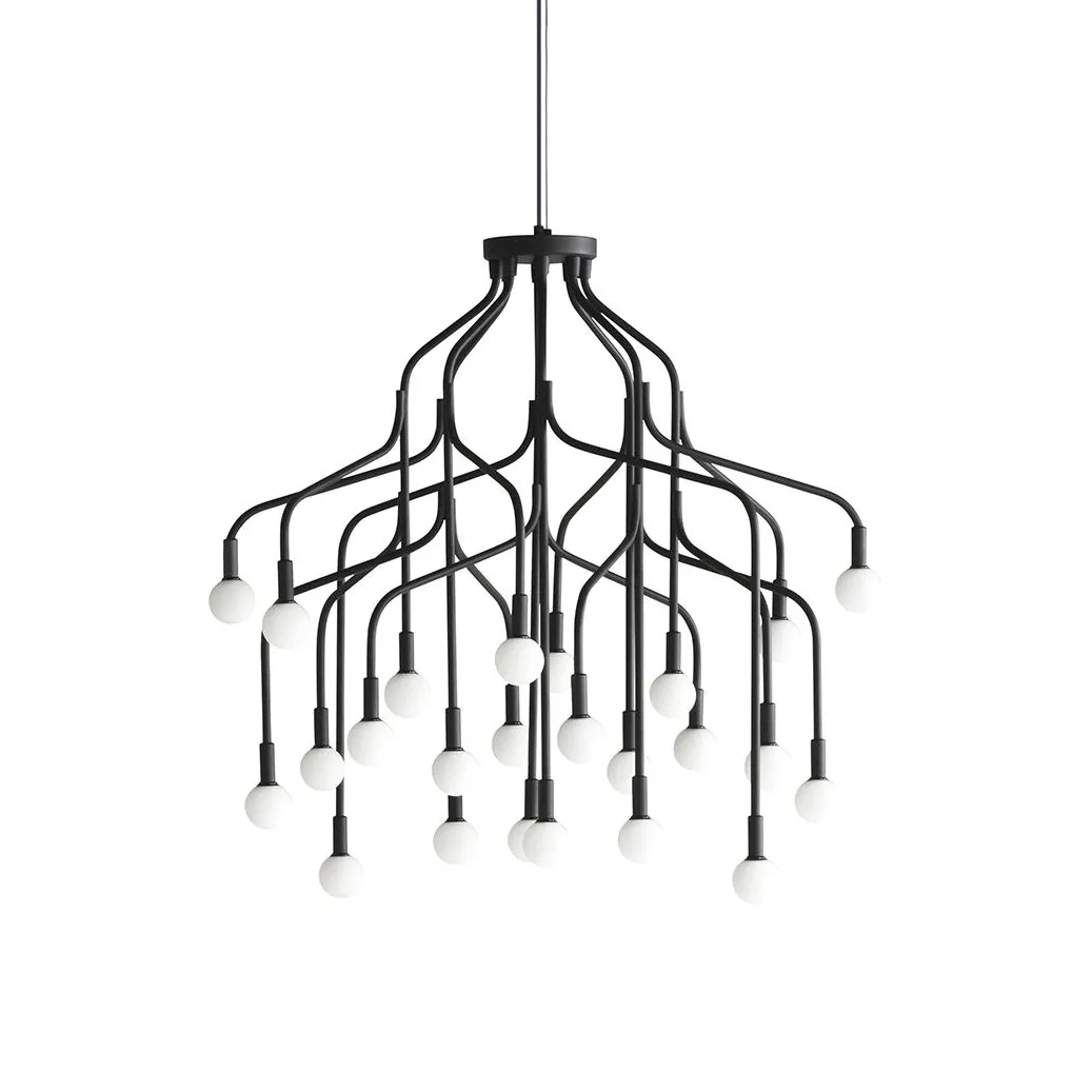 Lampada a Sospensione Vekst Large, Nero Normann Copenhagen