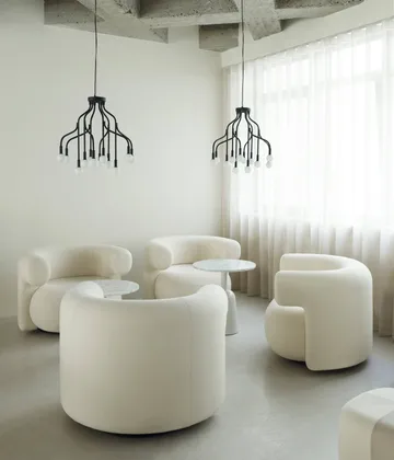 Lampada a Sospensione Vekst Small - Nero - Normann Copenhagen