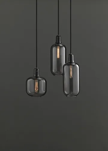 Lampada Amp grande - grigio-nero - Normann Copenhagen