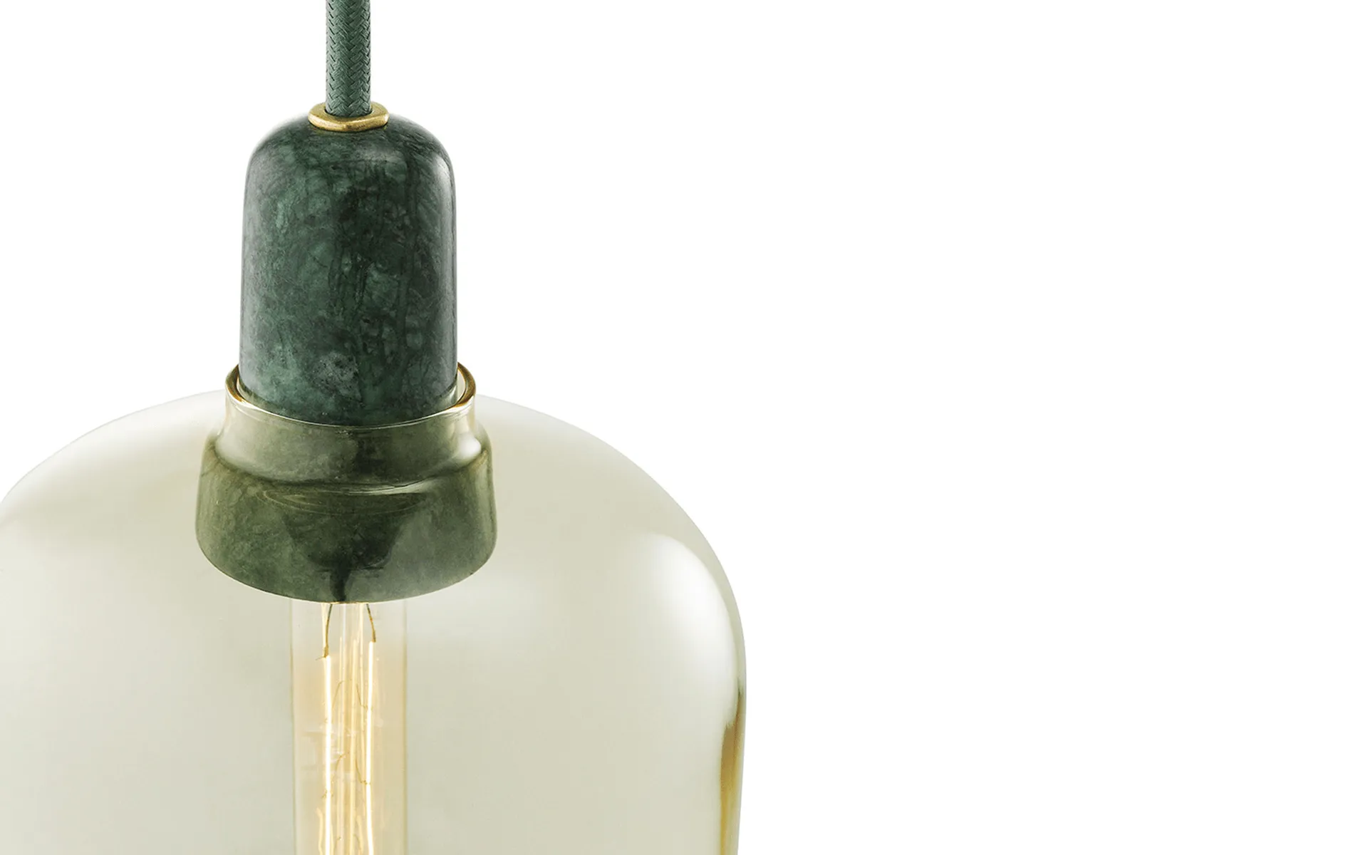 Lampada Amp grande, oro-verde Normann Copenhagen