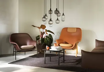 Lampada Amp piccola - grigio-nero - Normann Copenhagen