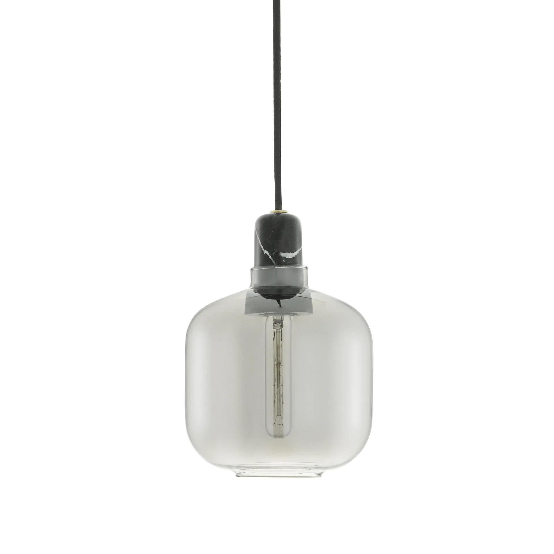 Lampada Amp piccola, grigio-nero Normann Copenhagen