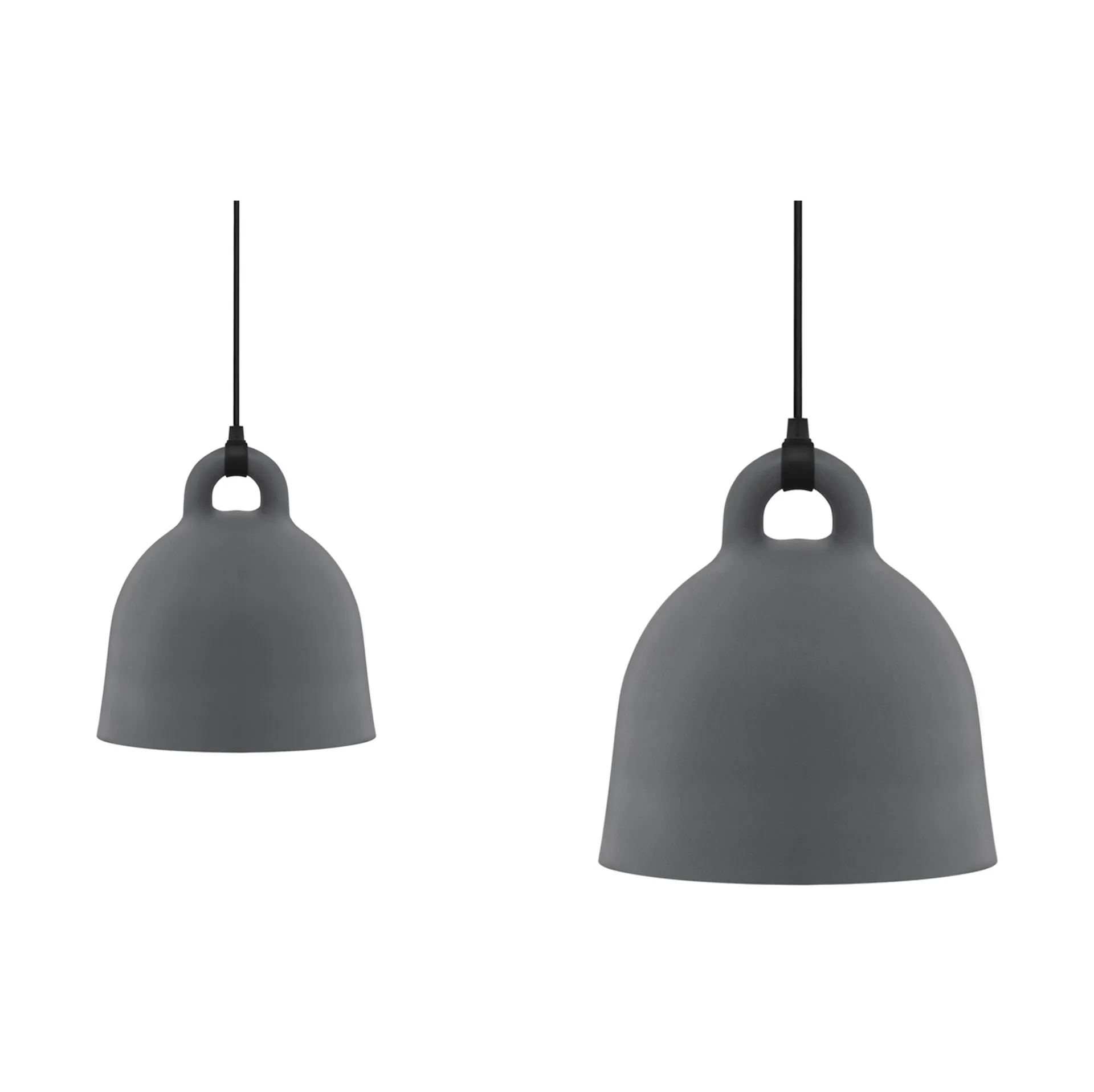 Lampada Bell grigia, Grande Normann Copenhagen