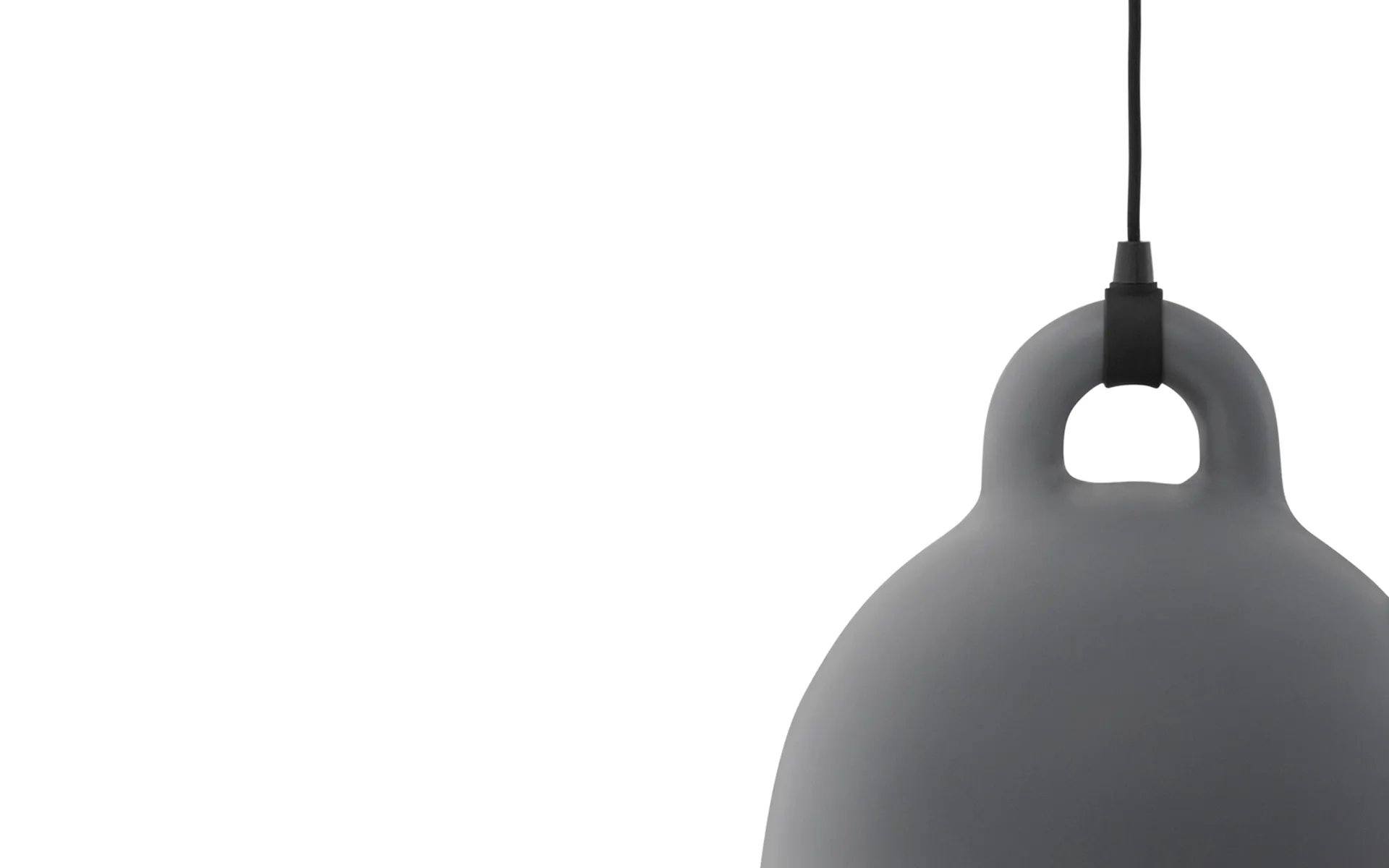 Lampada Bell grigia, Grande Normann Copenhagen