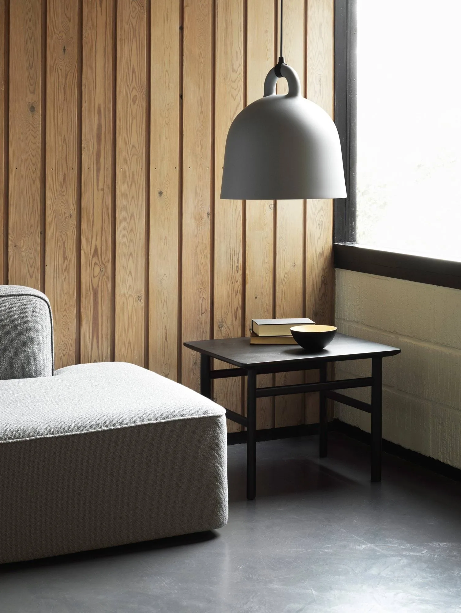 Lampada Bell grigia, Grande Normann Copenhagen