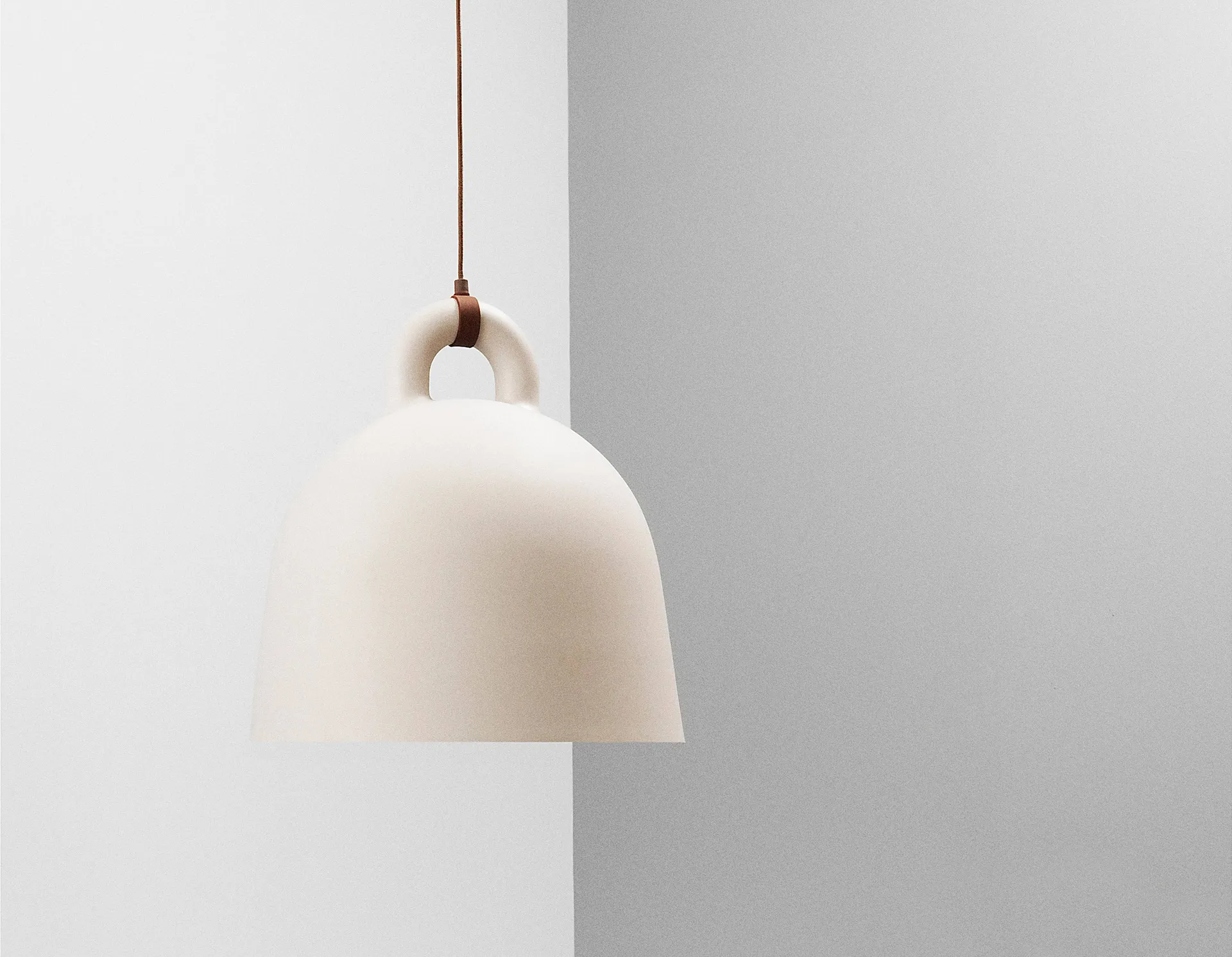 Lampada Bell sabbia , medio Normann Copenhagen