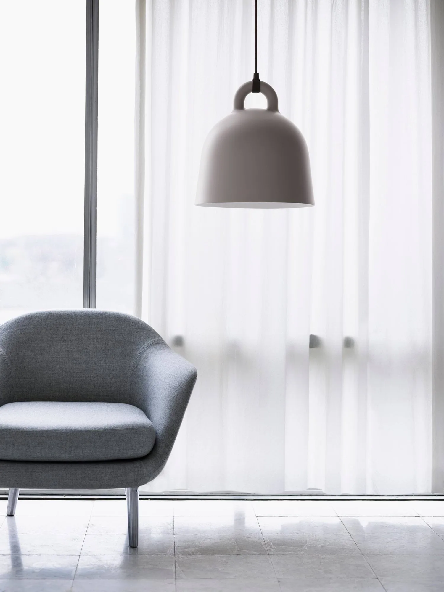 Lampada Bell sabbia , medio Normann Copenhagen
