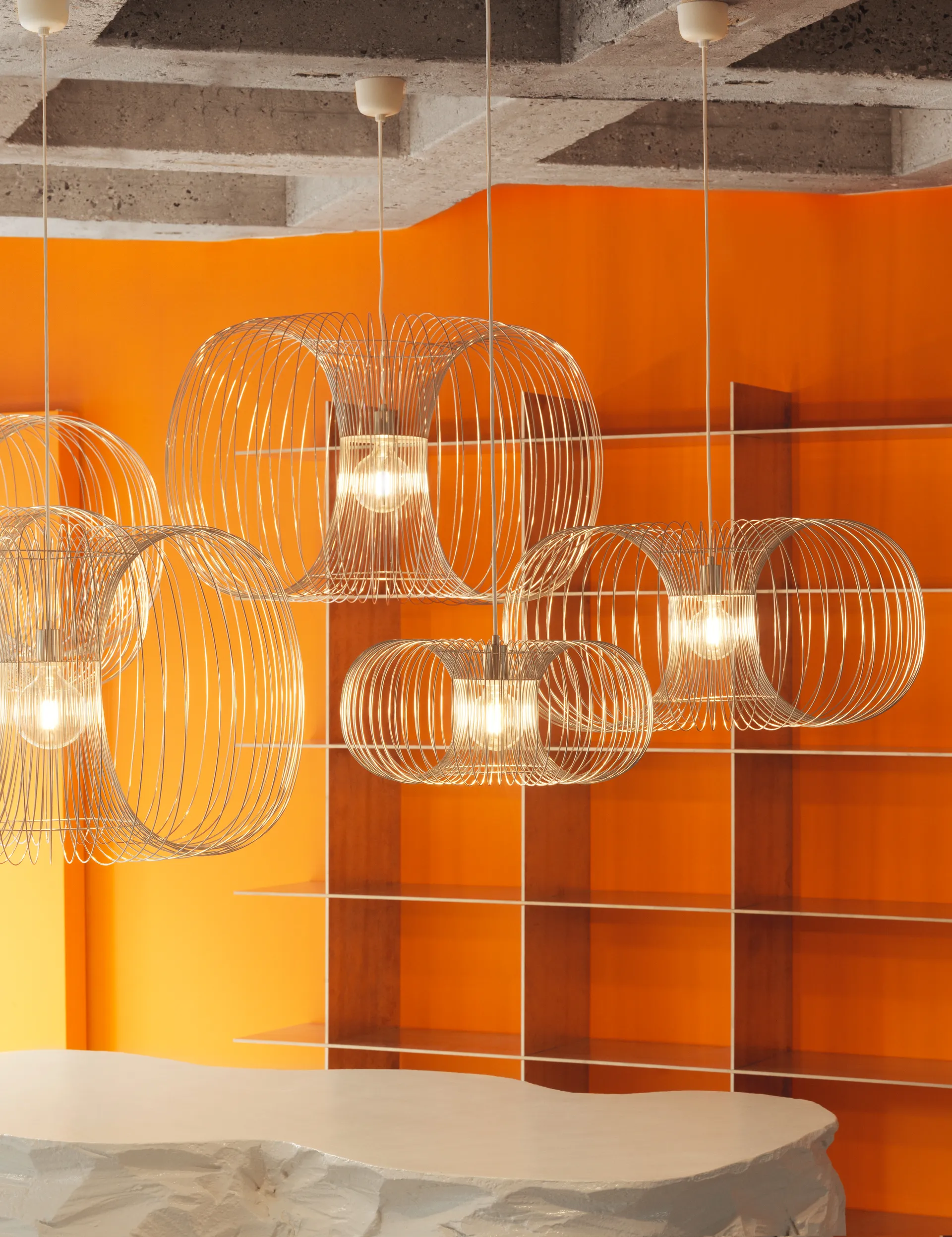 Lampada Coil UE, Ø50 Normann Copenhagen