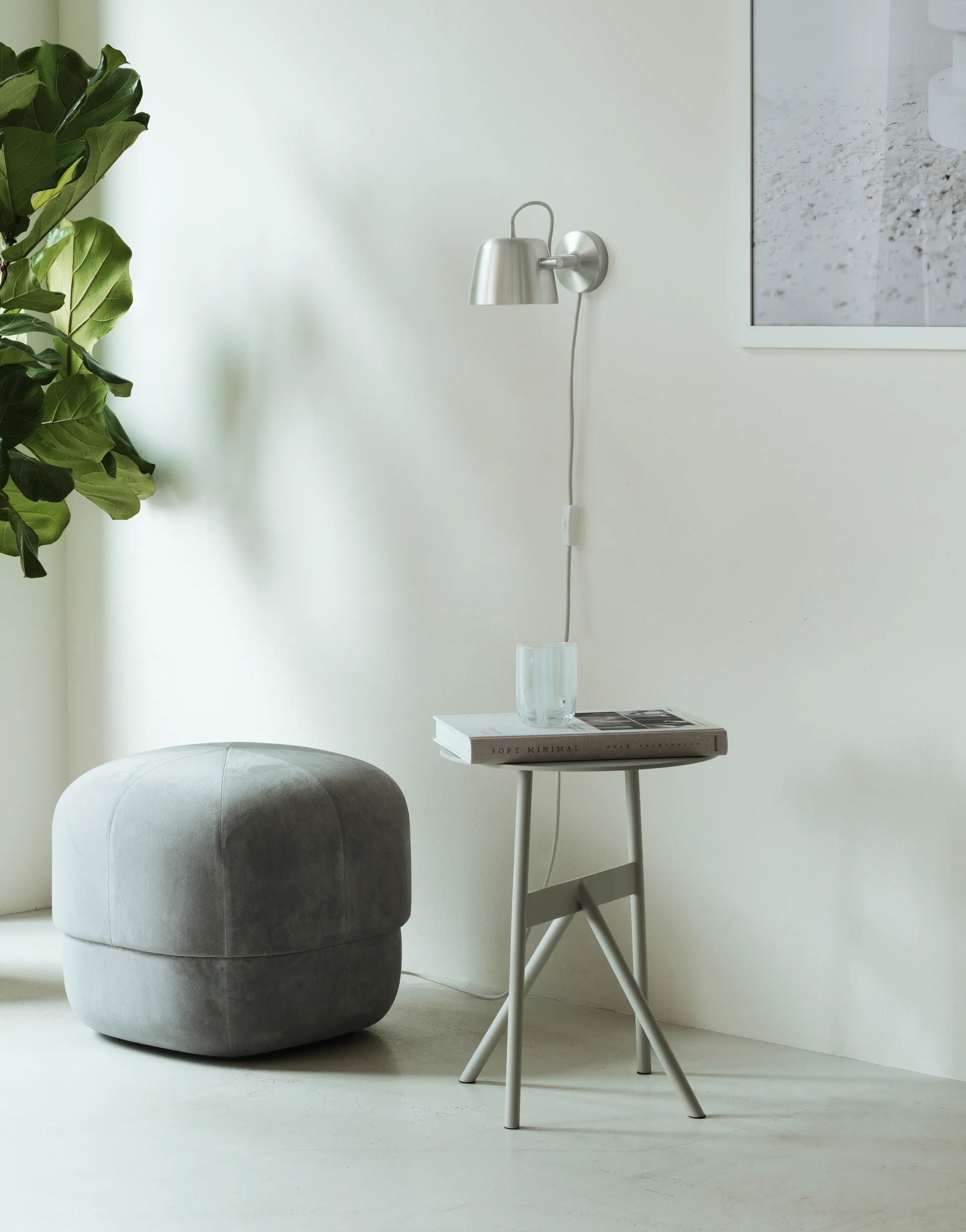 Lampada da parete Tub, Aluminium Normann Copenhagen