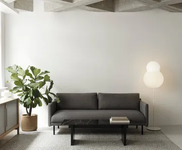 Lampada da pavimento Puff Bubble - Bianco - Normann Copenhagen