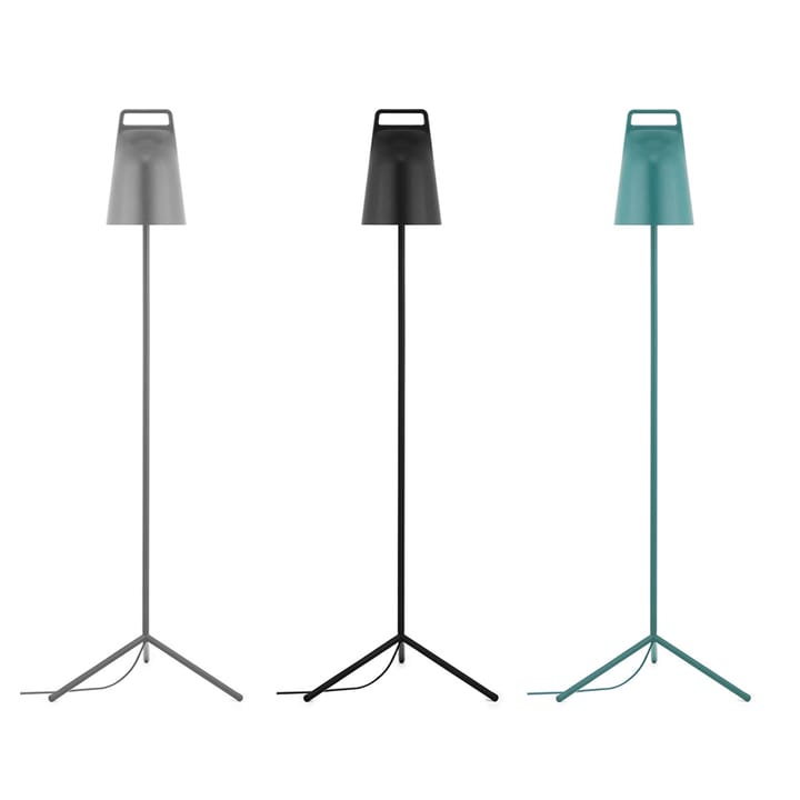 Lampada da pavimento Stage, Bianco, acciaio verniciato a polvere Normann Copenhagen