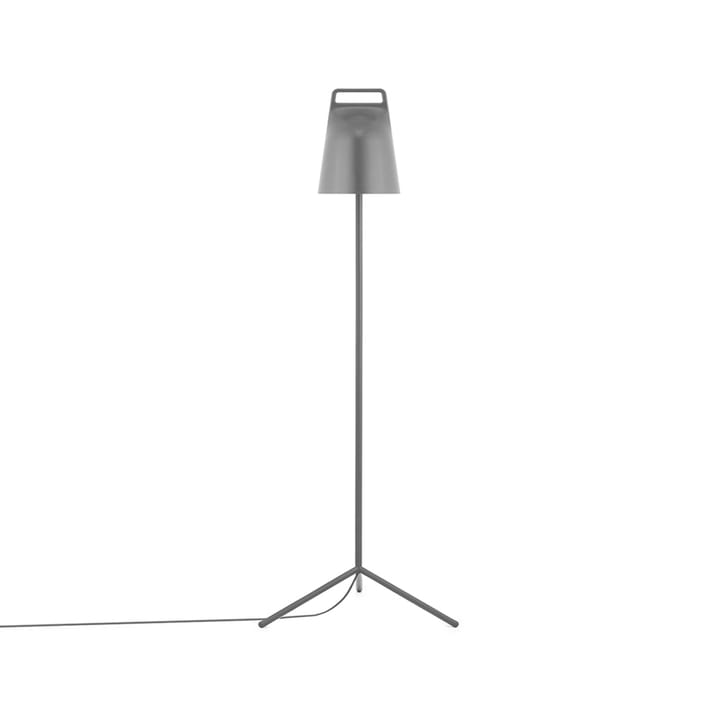 Lampada da pavimento Stage - Grigio, acciaio verniciato a polvere - Normann Copenhagen