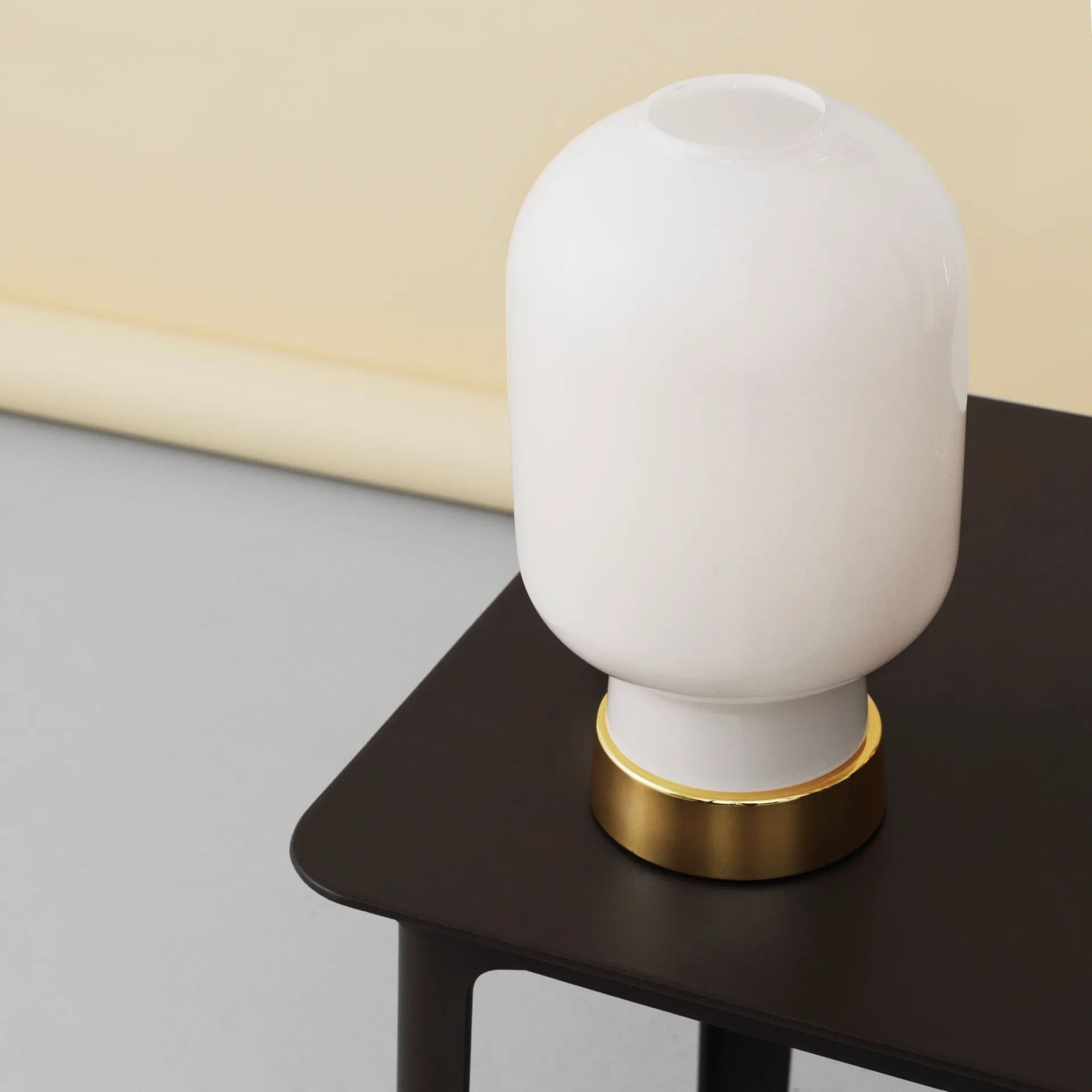 Lampada da tavolo Amp, bianco - ottone Normann Copenhagen