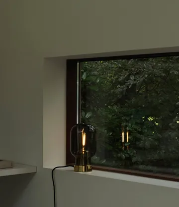 Lampada da tavolo Amp - grigio-ottone - Normann Copenhagen