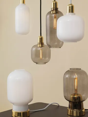 Lampada da tavolo Amp - grigio-ottone - Normann Copenhagen