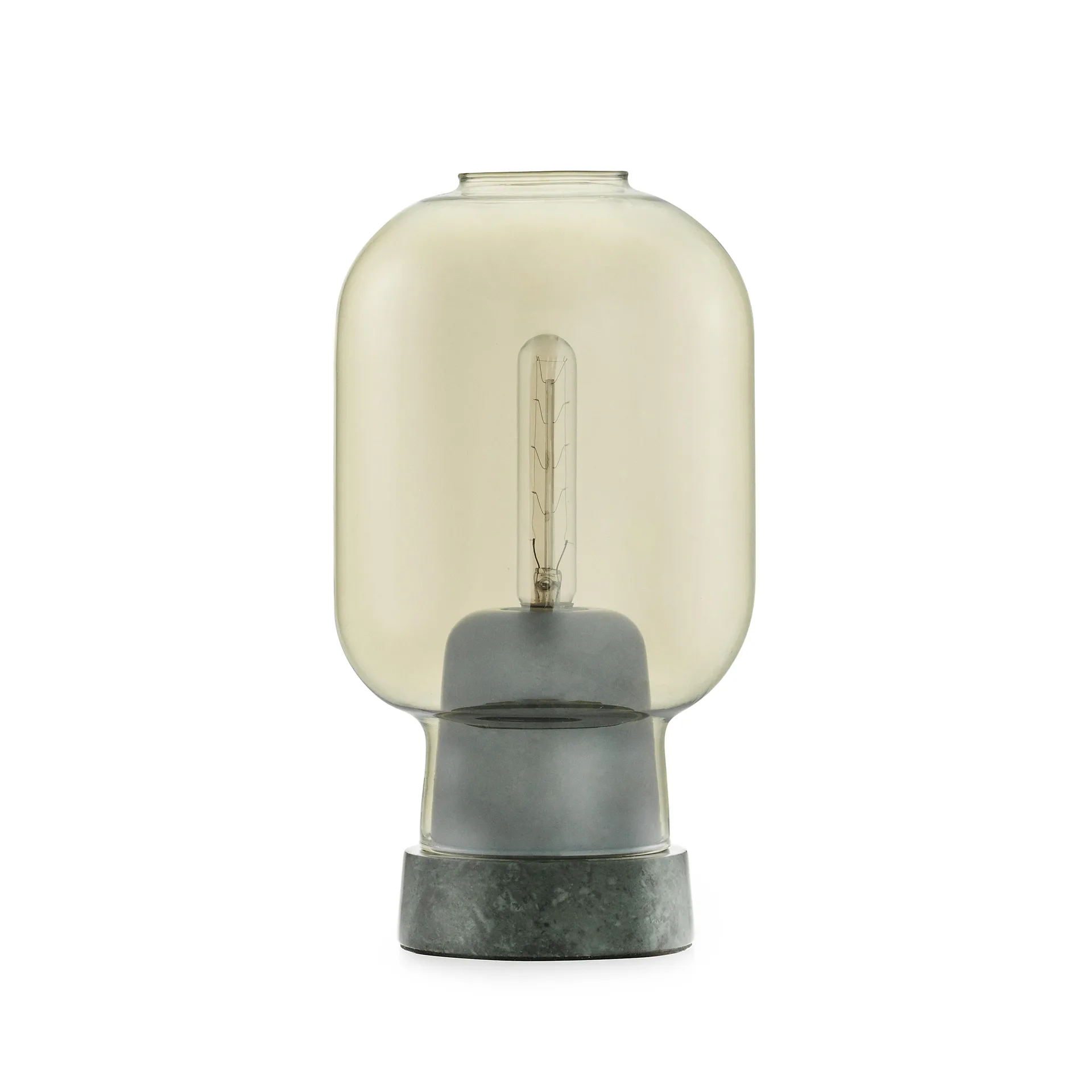 Lampada da tavolo Amp, oro-verde Normann Copenhagen