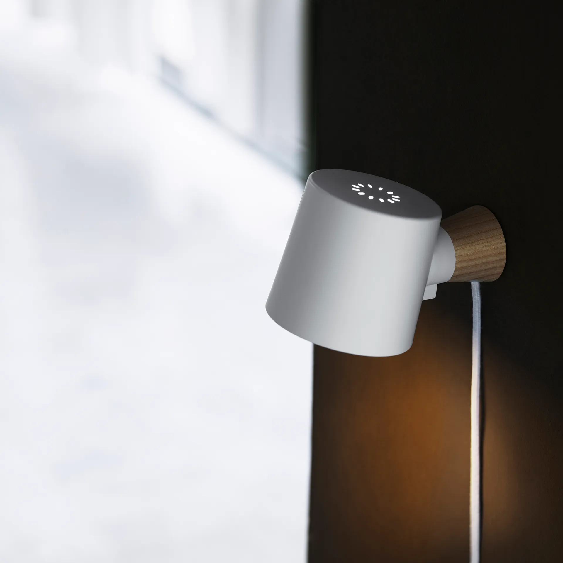 Lampada da tavolo Rise, bianco Normann Copenhagen