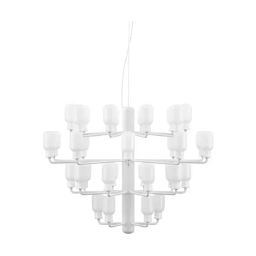 Lampadario Amp - bianco, grande - Normann Copenhagen