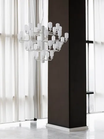 Lampadario Amp - bianco, grande - Normann Copenhagen