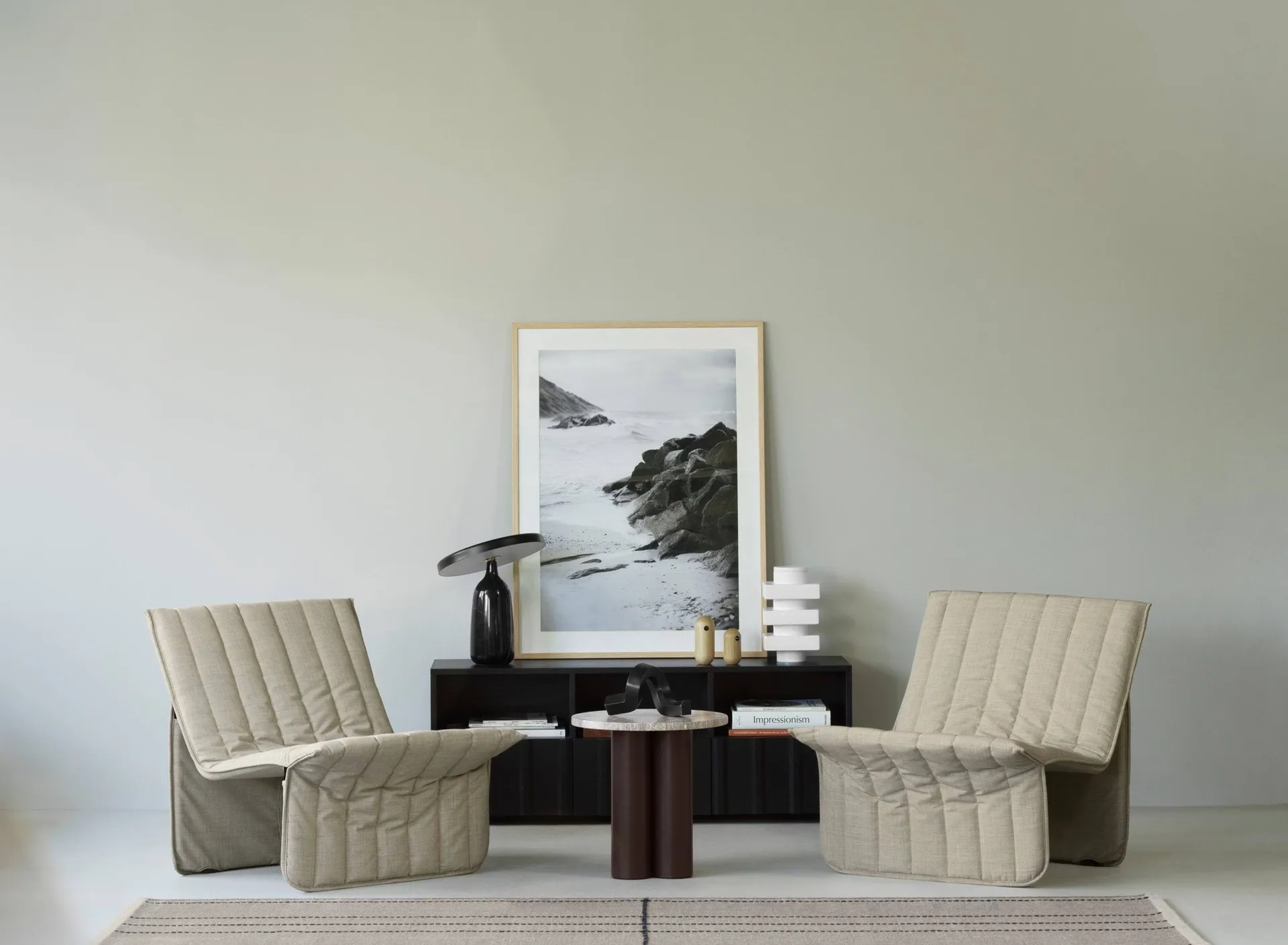 Limit poltrona lounge, Hallingdal 110 grigio chiaro Normann Copenhagen