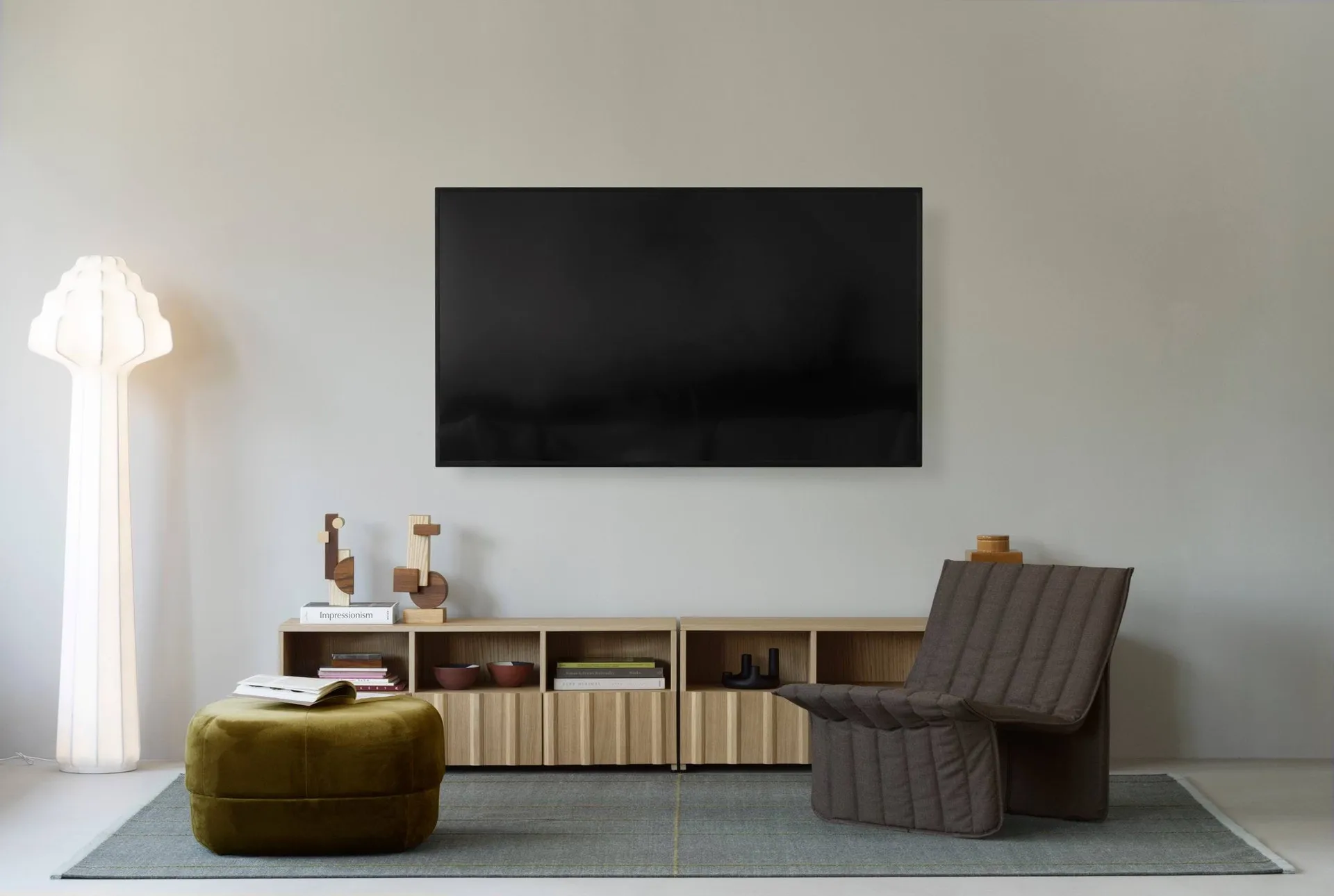 Limit poltrona lounge, Hallingdal 110 grigio chiaro Normann Copenhagen