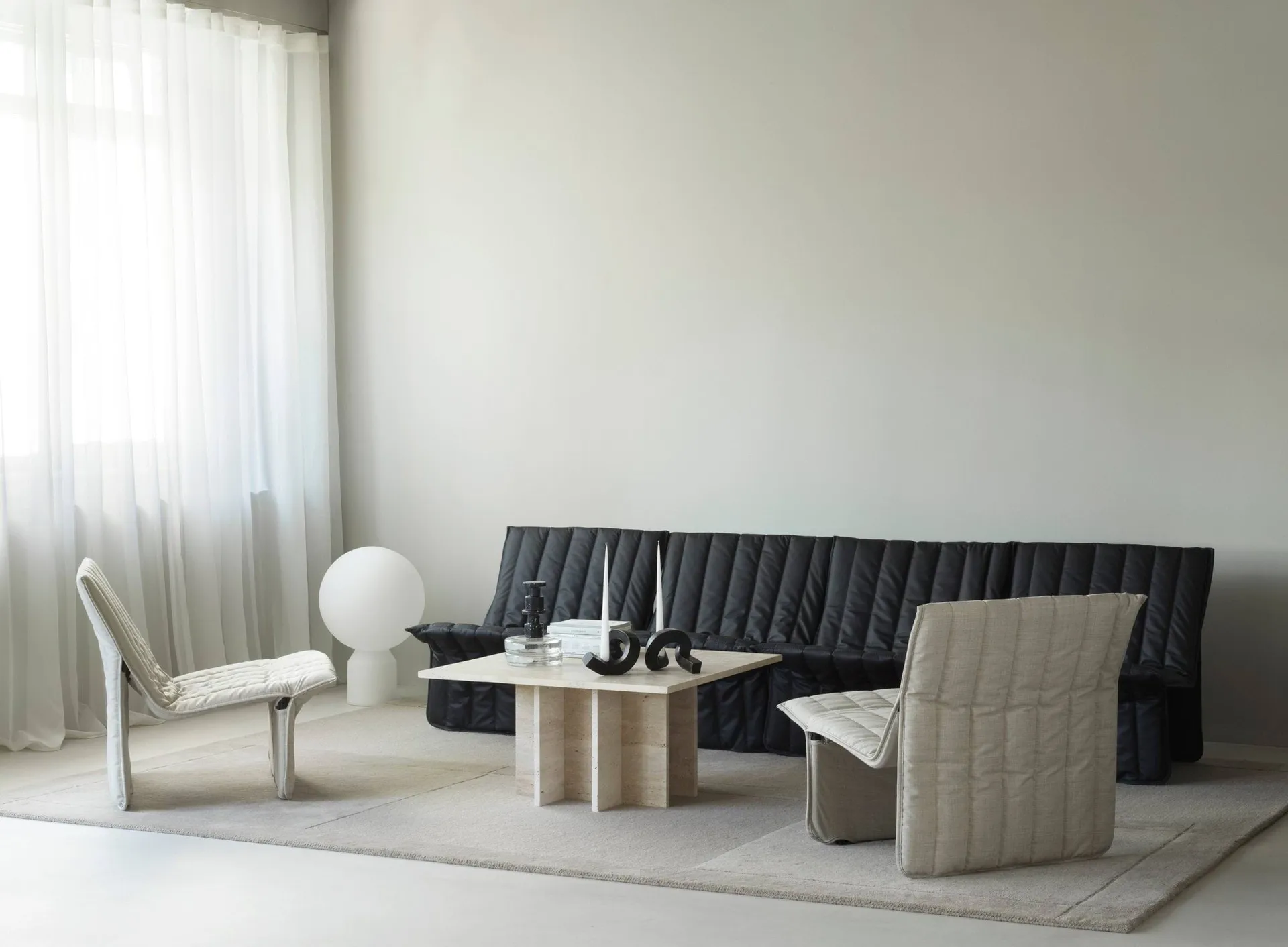 Limit poltrona lounge, Hallingdal 110 grigio chiaro Normann Copenhagen