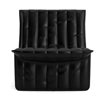 Limit poltrona lounge - Ultra in pelle 41599 nero - Normann Copenhagen