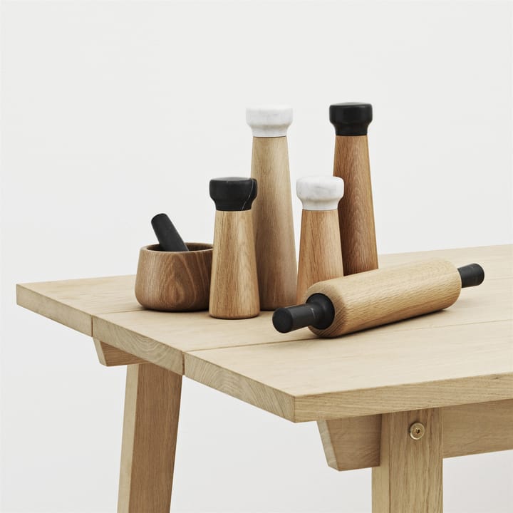 Macina sale Craft marmo bianco-rovere - piccolo - Normann Copenhagen