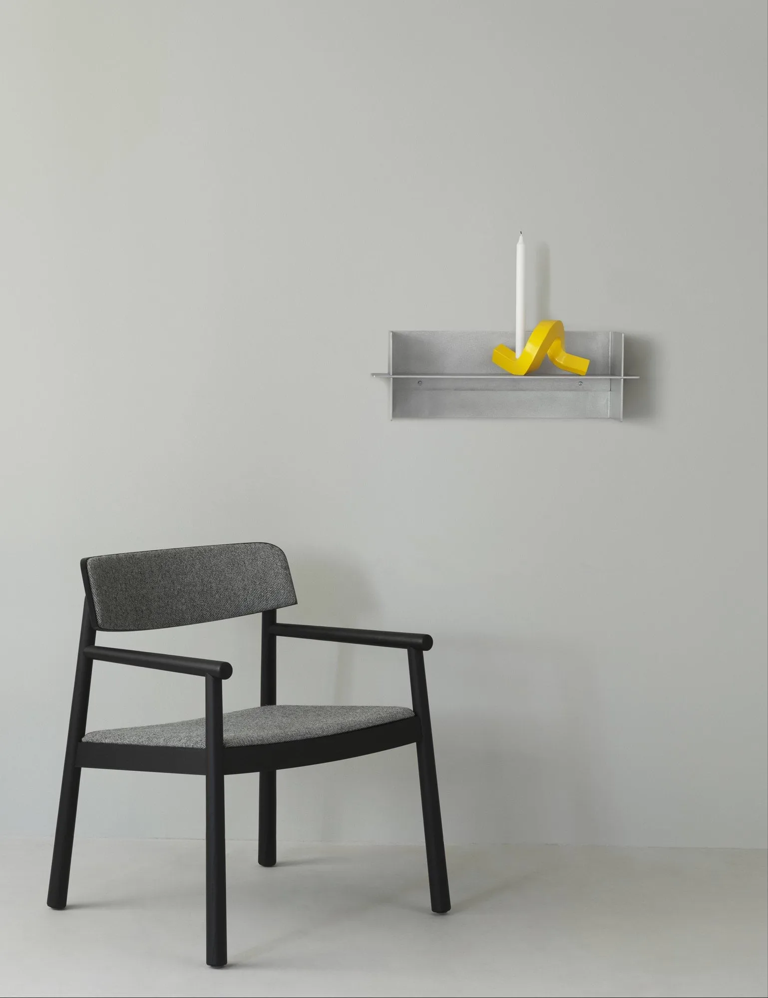 Mensola Alu Shelf 60 cm, Alluminio Normann Copenhagen