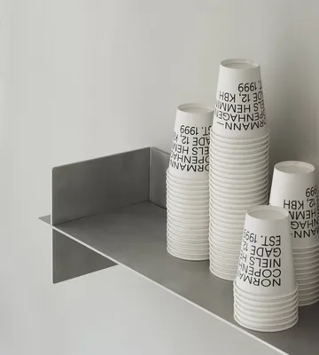 Mensola Alu Shelf 80 cm - Alluminio - Normann Copenhagen