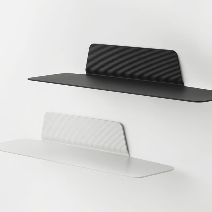 Mensola Jet, nera, alluminio, 80 cm Normann Copenhagen
