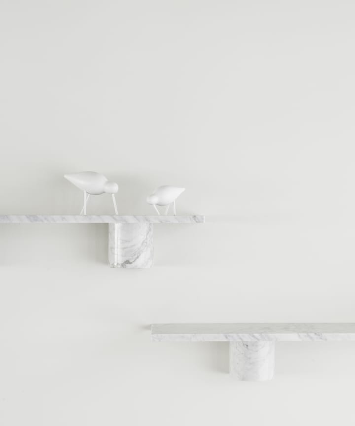 Mensola Sten 120 cm, Marmo bianco Normann Copenhagen