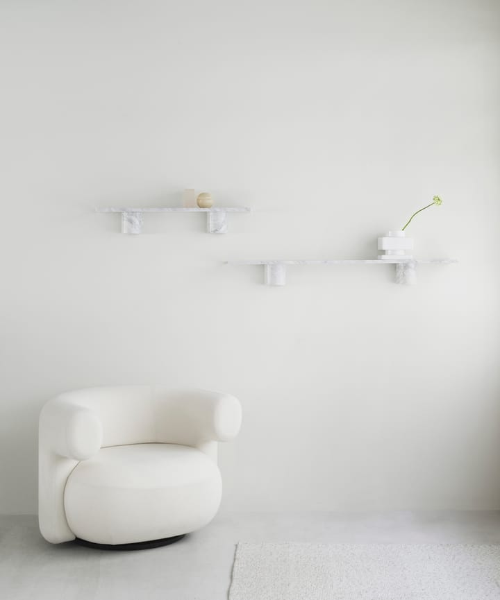 Mensola Sten 120 cm, Marmo bianco Normann Copenhagen